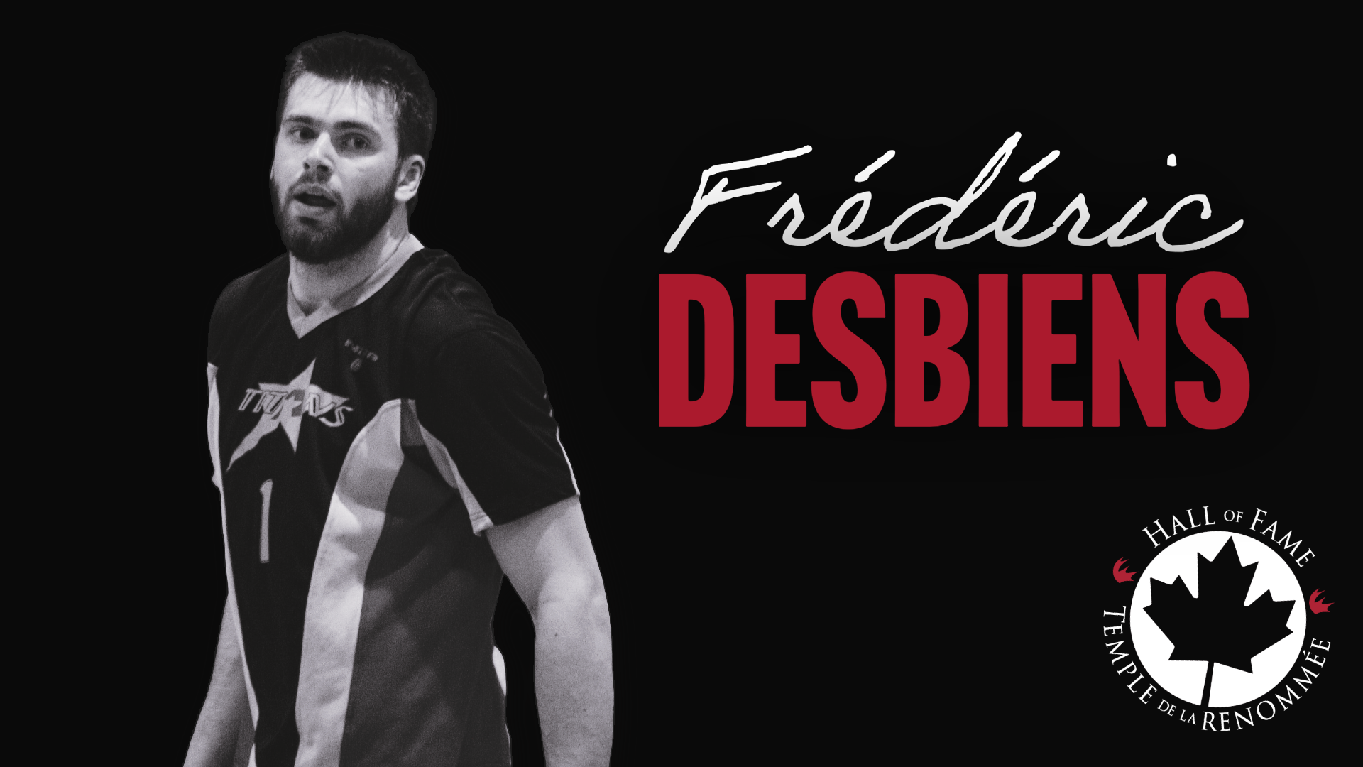 Fr&eacute;d&eacute;ric Desbiens to be Inducted into the CCAA Hall of Fame