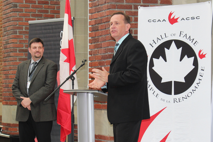 Rogan served as CCAA President with calm and ease