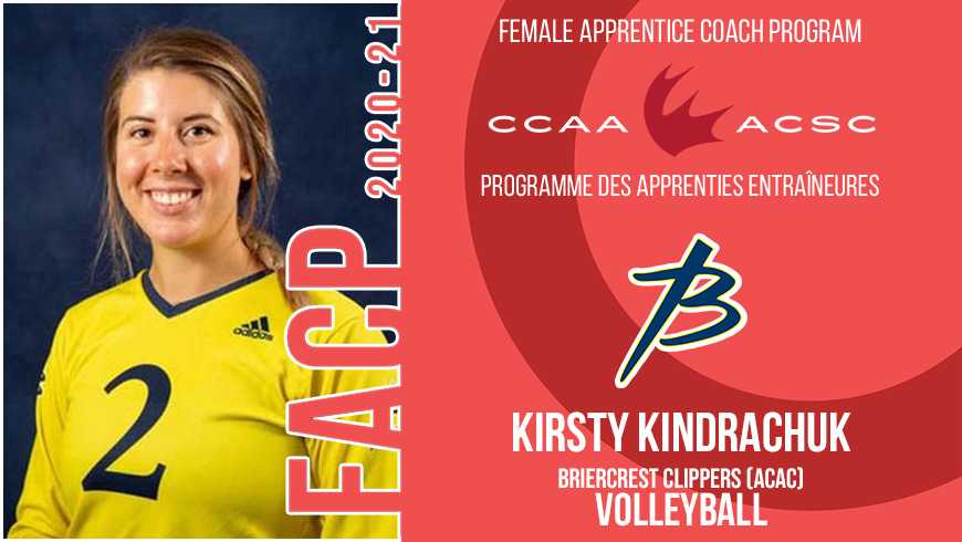 Female Apprentice Coach Program: Kindrachuk