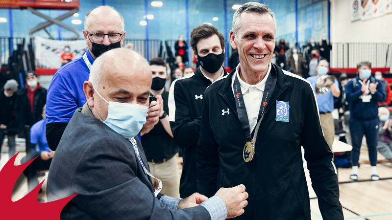 Parkinson receives Coaching Excellence Award