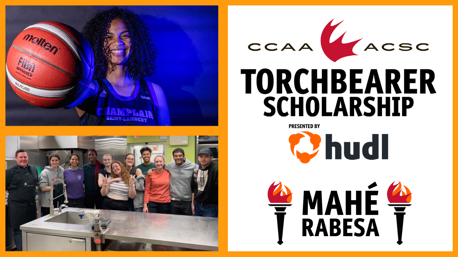 Mah&eacute; Rabesa is a CCAA Torchbearer