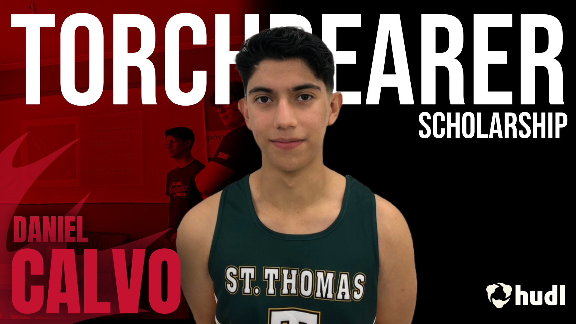 Daniel Calvo is a CCAA Torchbearer