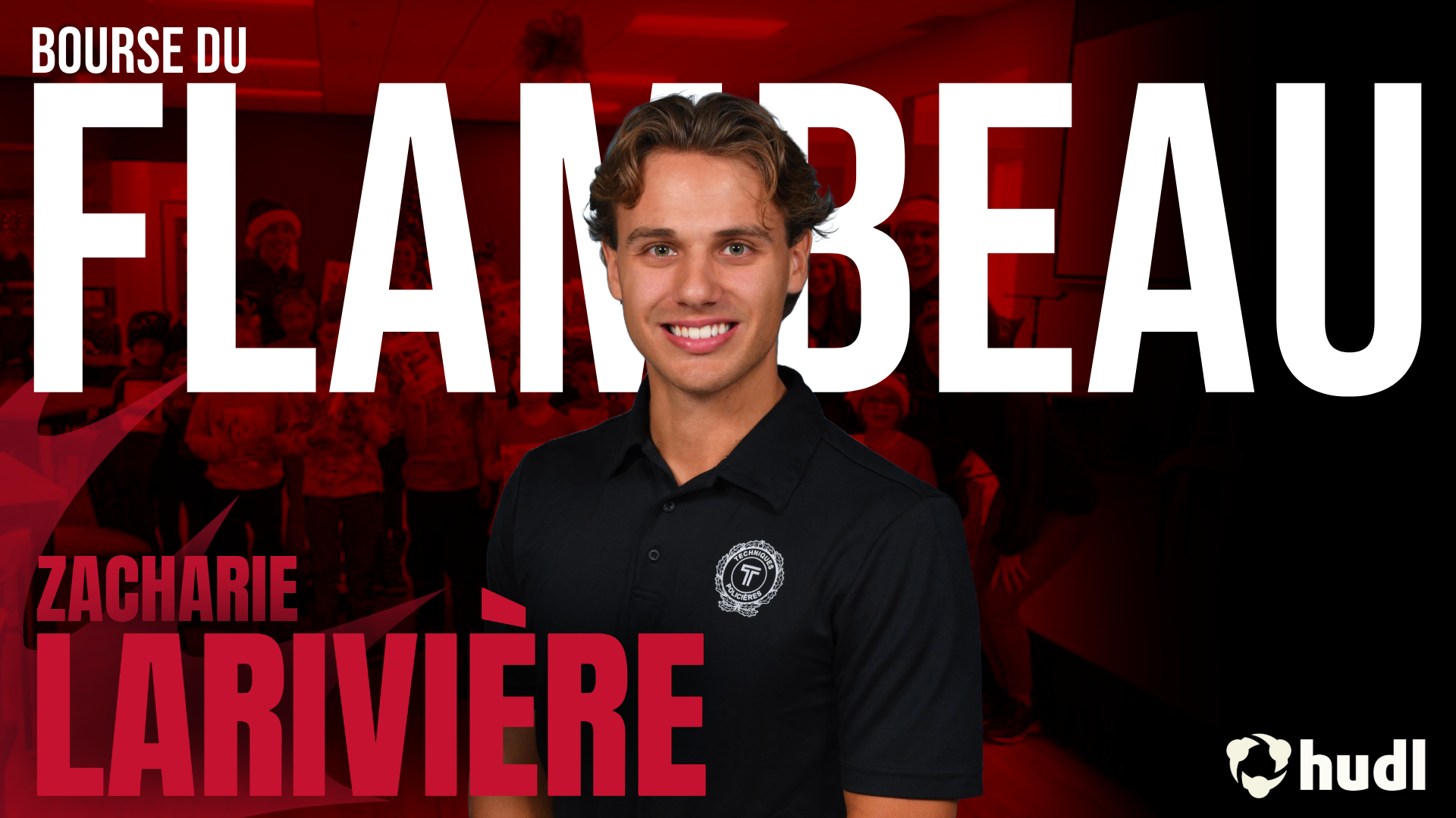 Zacharie Larivi&egrave;re is a CCAA Torchbearer