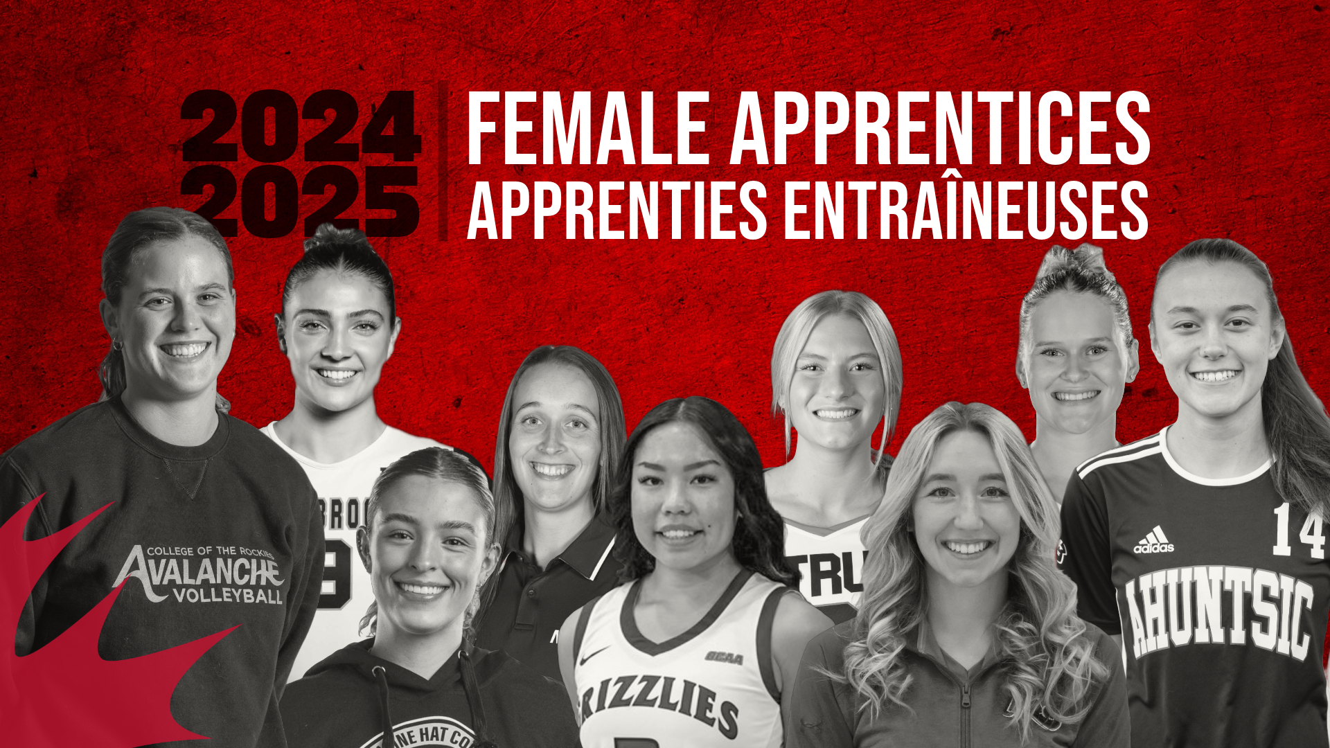 Participants for 20th Season of the Female Apprentice Coach Program