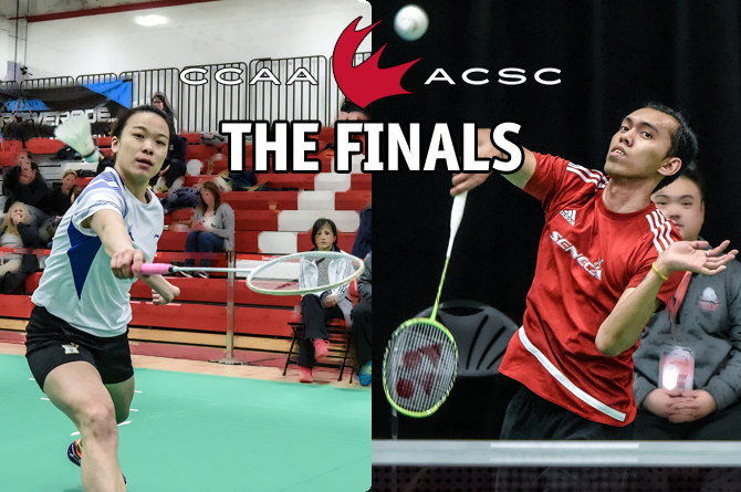 2017 CCAA Badminton: The Finals