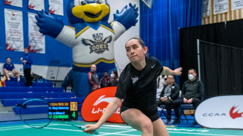 CCAA Badminton Championships soar back into action at NAIT