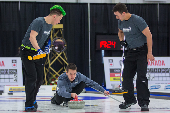 Day Two from the 2018 CCAA/Curling Canada Championships