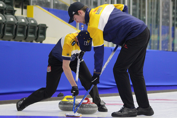 Round robin play concludes at the 2020 CCAA Curling Canada Championships