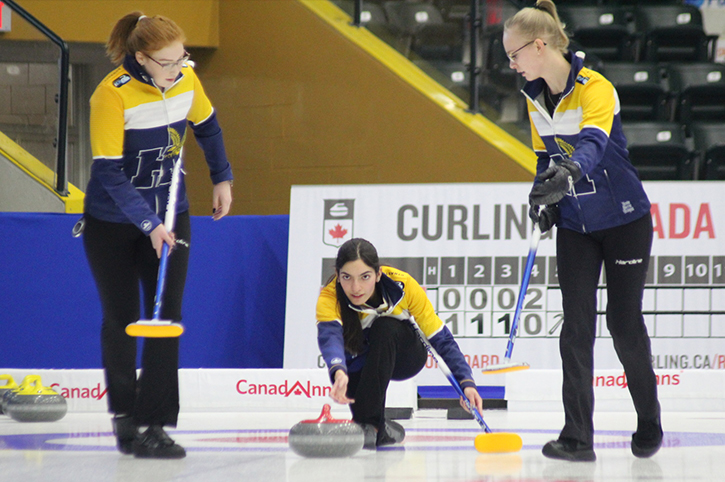 Curling teams jockey for position on Day Three