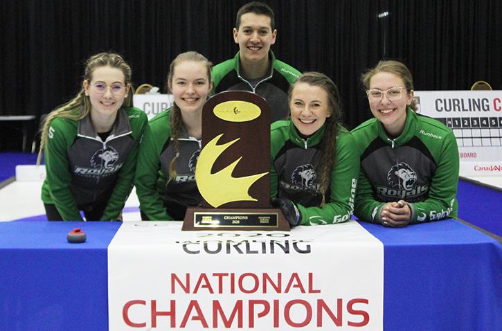 Royals and Thunder repeat as CCAA Curling Canada Champions