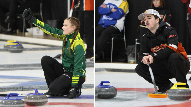 Round Robin Play Wraps up at the 2025 CCAA Curling Championships