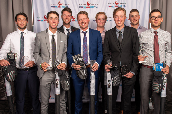 2019 CCAA Men&rsquo;s Golf All-Canadians