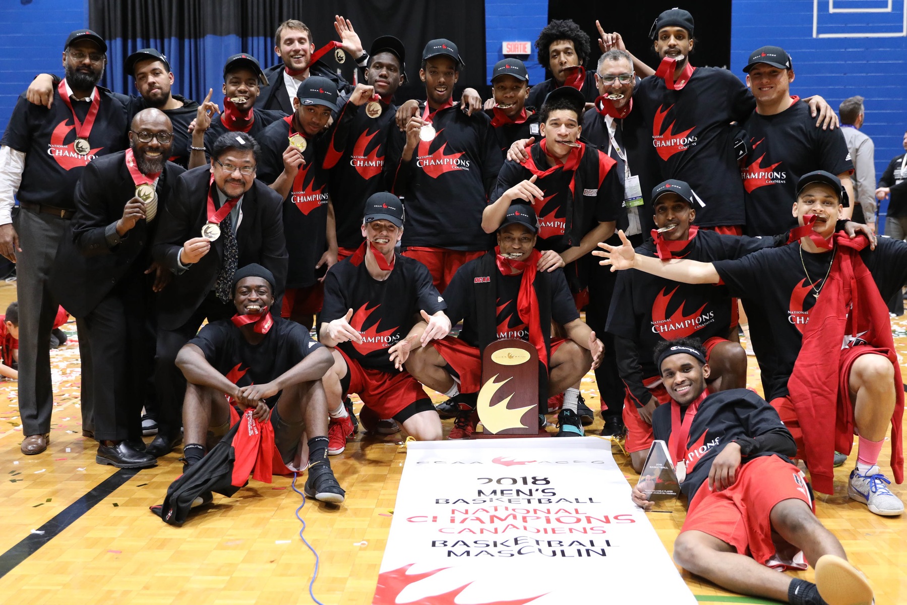 Seneca snags first ever CCAA Men&rsquo;s Basketball title