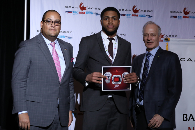 Lochard named CCAA Player of the Year