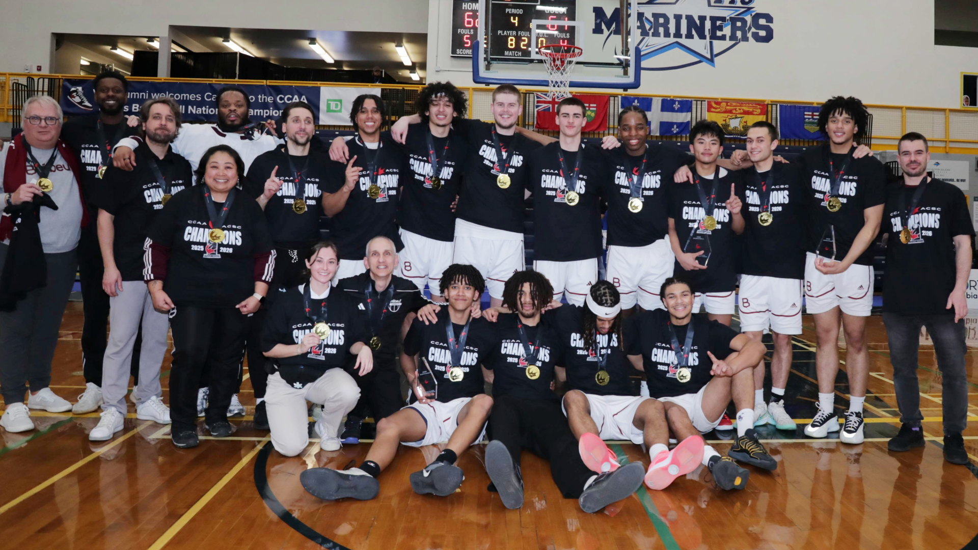 Br&eacute;beuf crowned CCAA champions