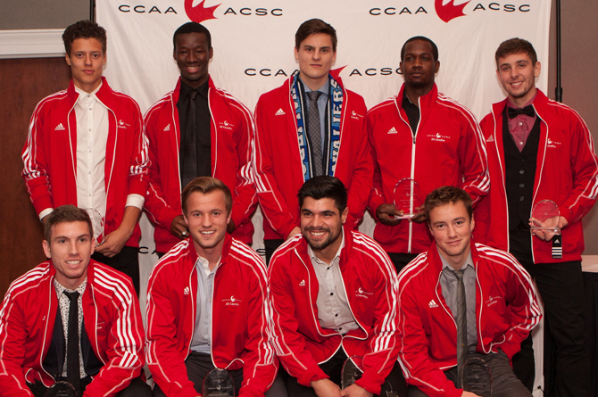 2015 CCAA Men&rsquo;s Soccer All-Canadians
