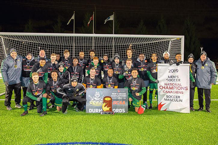 Lords win first CCAA Men's Soccer crown