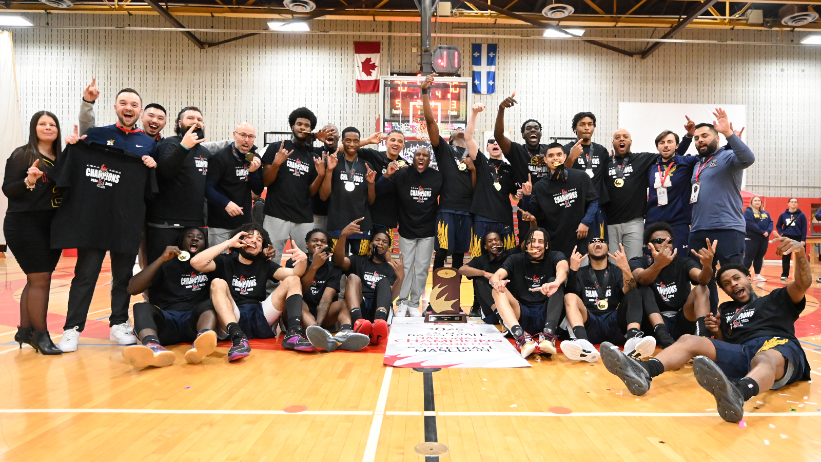 Hawks soar to eighth CCAA Men's Basketball Championship