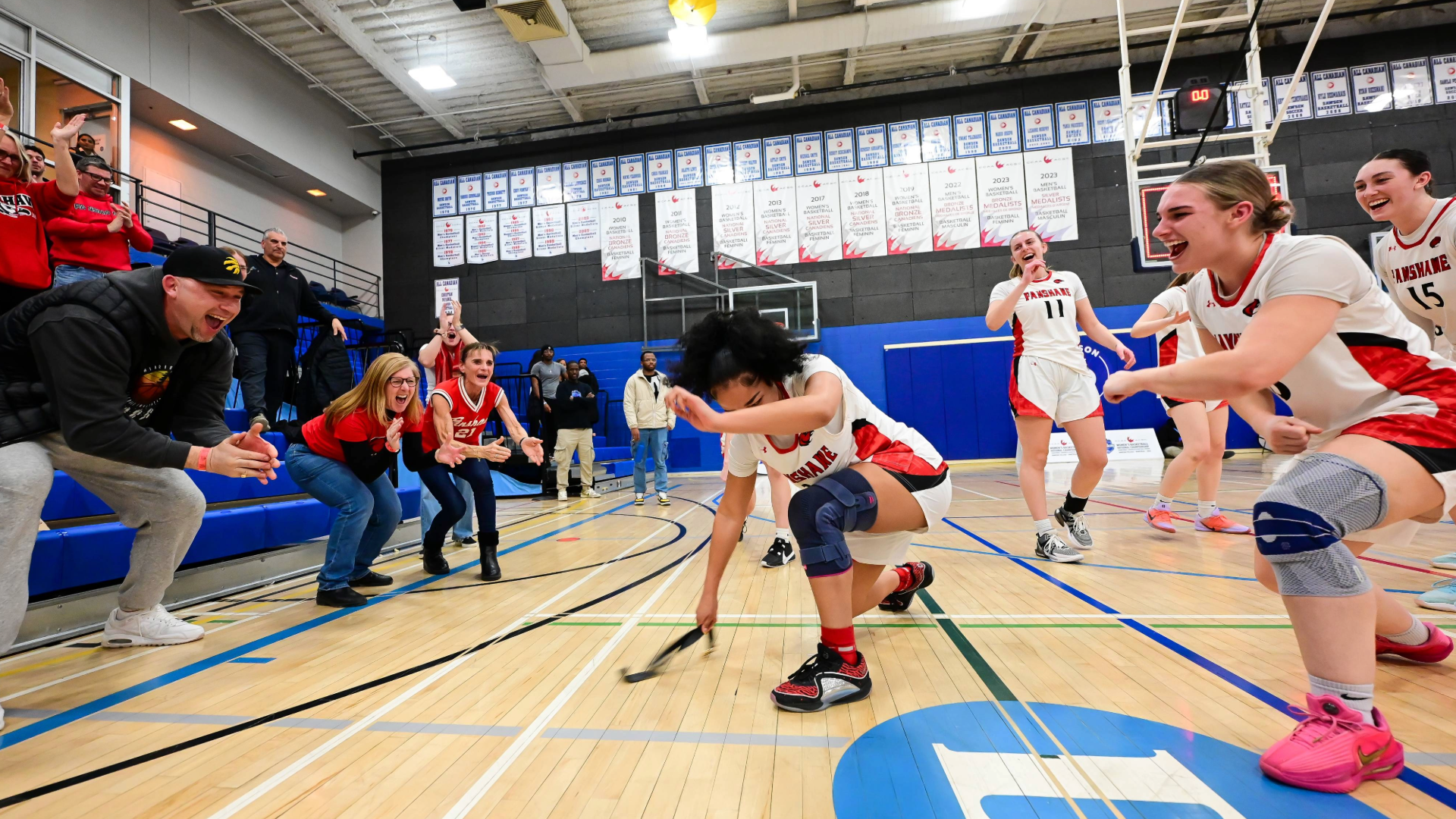 Falcons Fly Past Dawson in Overtime Thriller for their first gold medal final in program history