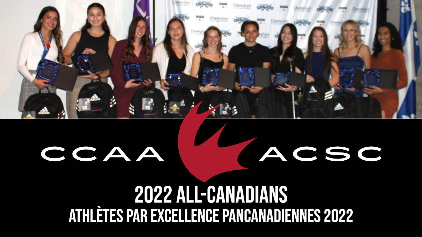 CCAA Women&rsquo;s Soccer award recipients