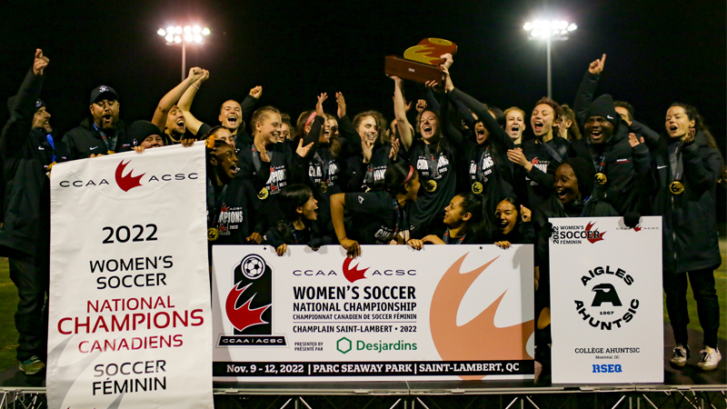 Ahuntsic knocks off host Saint-Lambert to claim CCAA gold