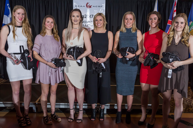 2017 CCAA Women&rsquo;s Volleyball All-Canadians