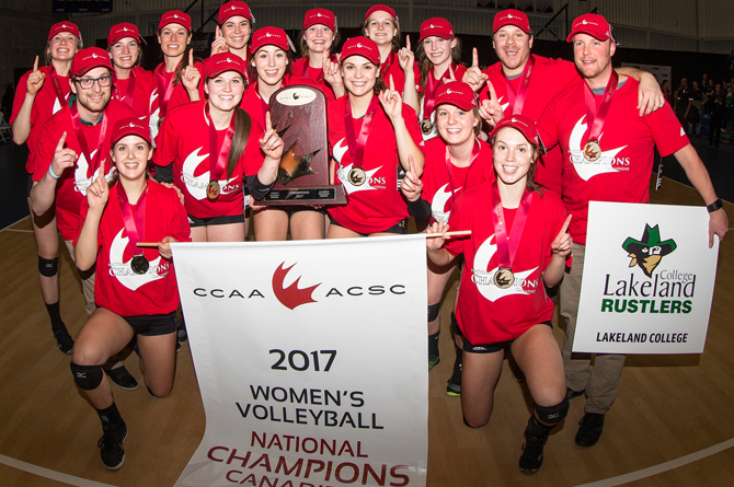 Lakeland rustles up their first CCAA National Championship