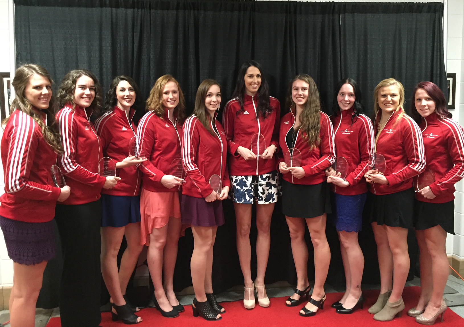 2016 CCAA Women&rsquo;s Volleyball All-Canadians