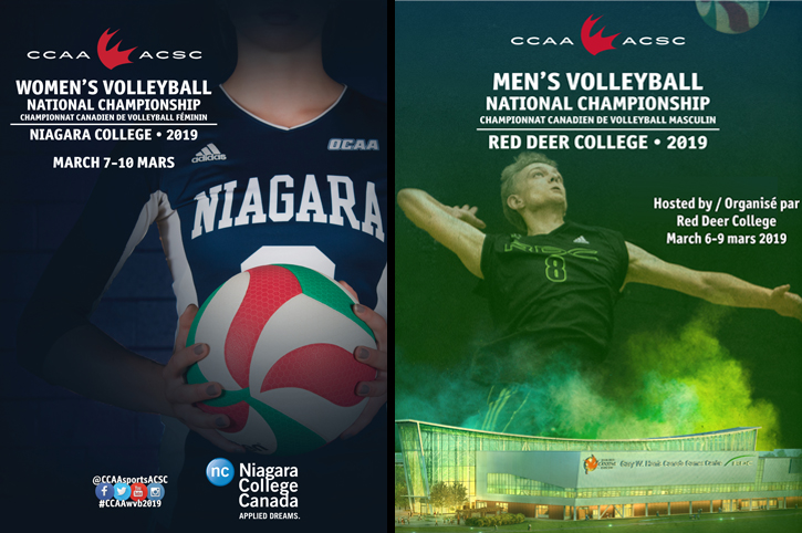 Draw for CCAA Volleyball Nationals